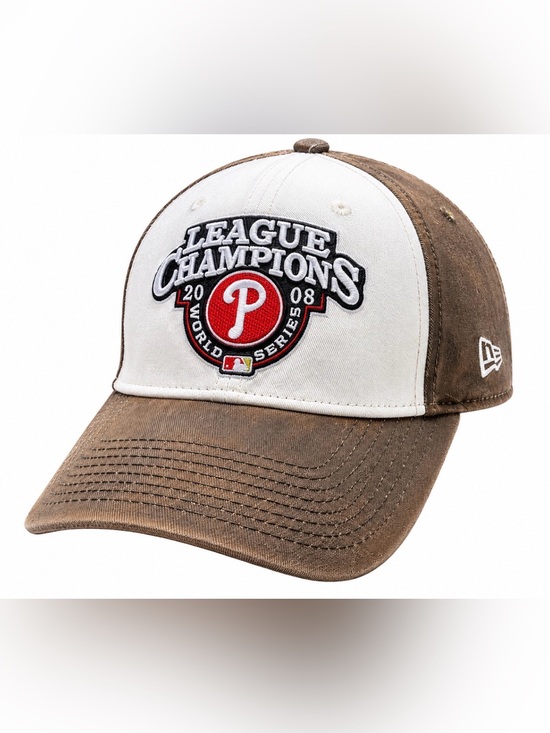 New Era Other - New Era Two-Tone Brown and White 'League Champions' Philadelphia Phillies Cap